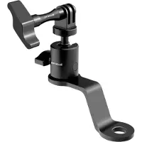 Puluz Soporte De Cámara De Acción Para Espejo Retrovisor Motorcycle Mirror Mount