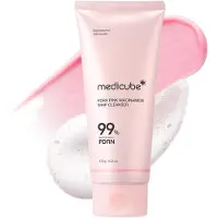 Medicube - Limpiador PDRN Pink Niacinamide Whip Cleanser 120g