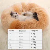 Merkloos Cama suave para perros con un cómodo espacio tipo jaula