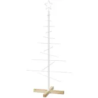 Syfax Árbol de Navidad de metal KUOPIO 120 cm Acero Blanco