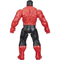 AVENGERS Figura De Acción Titan Hero Rojo Hulk
