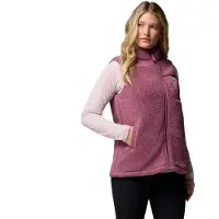 Columbia - Women's West Bend Vest II - Chaleco de forro polar size L, fucsia/morado
