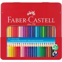 Faber-Castell Lápiz Colour Grip Surtido 24 Unidades