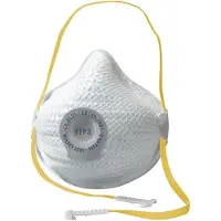 Moldex Mascarilla de protección respiratoria AIR 325501, filtro FFP3 NR D, con válvula de exhalación plegable, talla S/M, 10 unidades por caja, marca