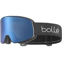 Bolle - Máscaras de esquí - Nevada Black Matte Bronze Blue de Silicona - Negro