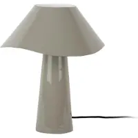 Present Time Leitmotiv - Lámpara de mesa Ameno - Gris oscuro - Ø28 cm - Lámpara de mesa, ideal para mesitas de noche, salones o dormitorios