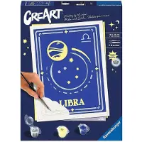 Ravensburger Creart Serie Trend D Zodiac Libra Juego De Pintura