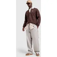 Adidas Originals Pantalón 'Trefoil Essentials' gris moteado