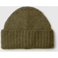 Selected Mezcla De Lana Gorro Mujeres Marrón ONE SIZE