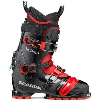Scarpa - Telemark - TX Pro Black Red de Aluminio - Talla 46 - Negro