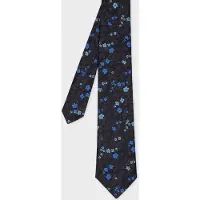 Paul Smith Men Tie Floral Black Talla: OS | Corbatas Outlet | Hombre | Negro