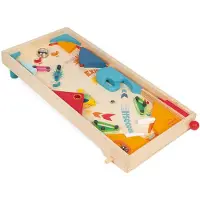 Janod Juego De Mesa Pinball Reacondicionado