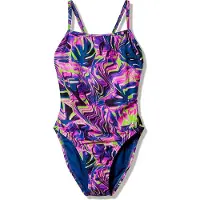 Speedo Traje De Baño Printed Web Back