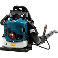 OEM Soplador de hojas portátil, motor de 4 tiempos, control de velocidad ajustable, color azul