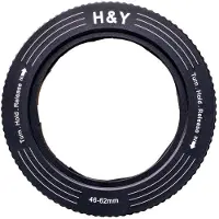 H&Y Adaptador De Filtro Variable Revoring Para Filtros 46-62 Mm
