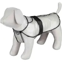Trixie Chaqueta impermeable Tarbes, transparente/con rayas negras