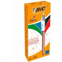 BIC Bolígrafo 4 Colours 12 Unidades