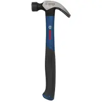 Bosch Martillo Zimmermann de 16 oz / 450 g, con mango curvo