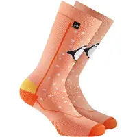 Rohner - Kid's Pinguin - Calcetines de esquí size 31-34, fucsia