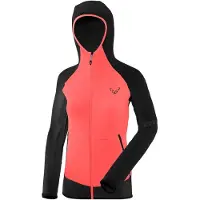 Dynafit - Women's Transalper Light Polartec Hoody - Forro polar size 36, rojo/negro