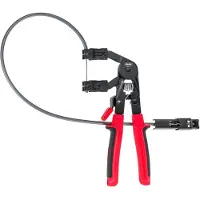 Vigor Alicate para abrazaderas de manguera y bandas de acero, modelo V4637N, rango de sujeción de 18 a 53 mm