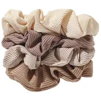 Soho Hair accesoires Joyería para el pelo 'SOHO Ivory Scrunchies - set of 4' marfil