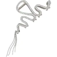 Soho Hair accesoires Joyería para el pelo 'Risa Metal Hair Claw - Silver' plata