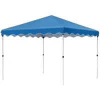 Bolt Gazebo – Pérgola – Pabellón – Tienda de campaña para fiestas – Tienda de campaña para la playa – Para terraza, celebraciones y jardín – 3x3 metros – Azul