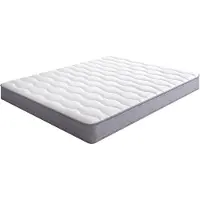 Ropilly Colchón de muelles independientes de 160x200 cm, firmeza H3, 20 cm de altura, con módulos ergonómicos y entrega enrollado