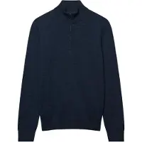 Superdry Jersey Con Media Cremallera Essential Lightweight Wool Blend