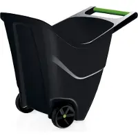 Prosperplast Carro de jardín LOAD & GO II de 85 litros - color: negro