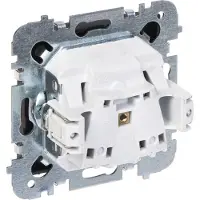 Elektro-Plast SANTRA 2P+Z, enchufe sin marco, para empotrar, color negro, modelo 4133-19