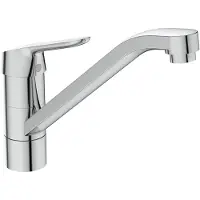 Ideal standard Grifo de cocina Ceraflex BlueStart, alcance de 228 mm, modelo BC132AA, acabado cromado