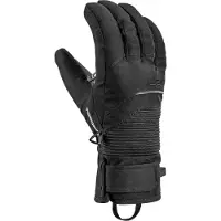 LEKI - Guantes de esquí - Voltec TR Black de Softshell - Talla 8 - Negro