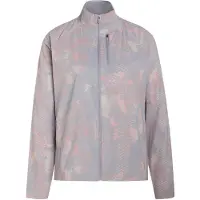 Adidas - Ropa trail running mujer - Adi365 Iconic Jkt W Grey One - Talla L - Púrpura