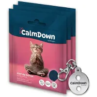 Kruuse CalmDown Post-Op Tag & Button Perro - 3 unidades