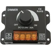 APT AG132C: Atenuador mecánico para LED, rotatorio, 12-24V, 30A