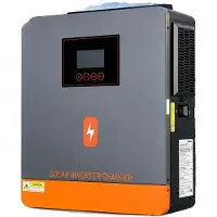 OEM Inversor solar, regulador de carga MPPT, salida de onda sinusoidal pura, 4.2kW, 24V, 220-240V. Sin conexión WIFI