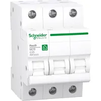 Schneider Electric R9F24325 - Interruptor automático Resi9, 3 polos, 25A, curva C, 6kA