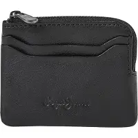 Pepe Jeans para hombre. PM070327 Monedero de Piel Riley negro (OSFA), Casual, outlet 2026.