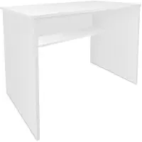 OEM Escritorio de oficina blanco, de 90x49,5x77 cm, fabricado en melamina