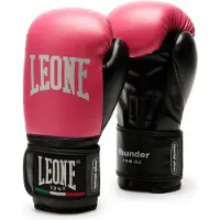 Leone1947 Guantes De Boxeo De Cuero Artificial Thunder