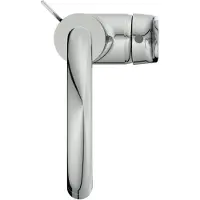 Ideal standard Grifo de lavabo Ceraflex, caño alto, alcance de 146 mm, modelo B1716AA, acabado cromado