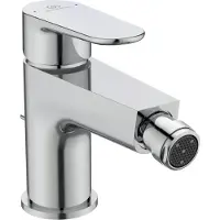 Ideal standard , accesorio para bidé, modelo Cerafine O, alcance de 132 mm, referencia BC705AA, acabado cromado