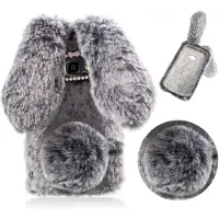 Lux-Case Funda Bunny Samsung Galaxy Xcover 4S / Xcover 4 - Gris Oscuro