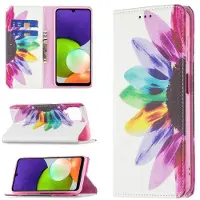 Lux-Case Funda abatible Wonderland Samsung Galaxy A22 4G - Girasol