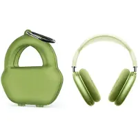 Lux-Case Estuche portátil único para los Airpods Max - Verde