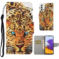 Lux-Case Funda abatible Wonderland Samsung Galaxy A22 4G - Leopardo