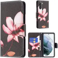 Lux-Case Funda abatible Wonderland Samsung Galaxy S21 FE - Flor Viva