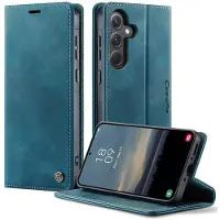 Lux-Case CaseMe Samsung Galaxy A35 funda vintage - Verde